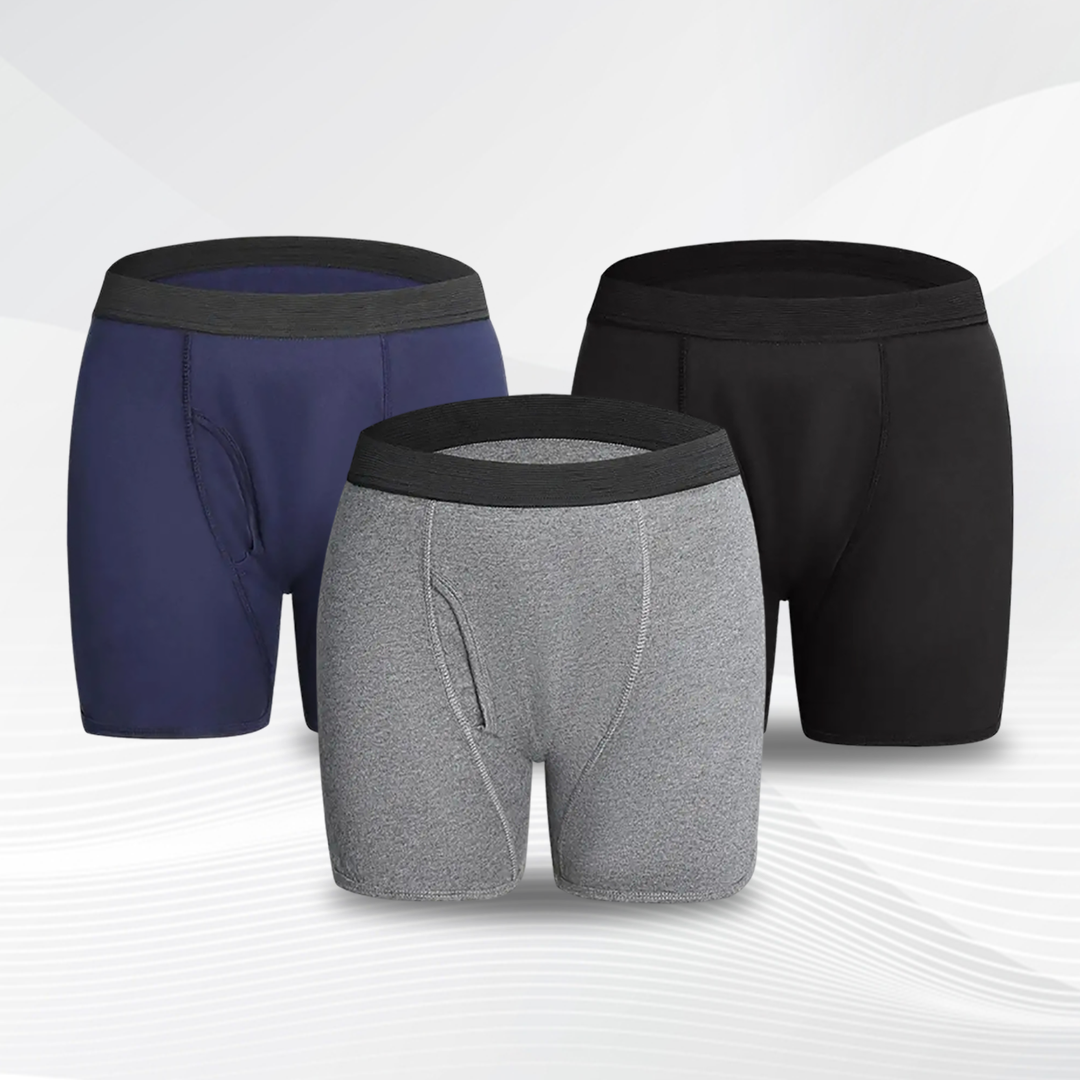 Men’s Ultra-Absorbent Leak-Proof Boxer Briefs